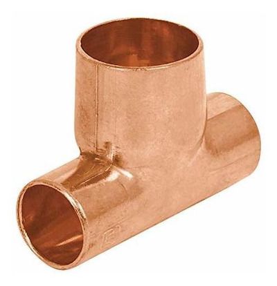 TEE DE COBRE 19-19-10MM