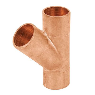 YEE DE COBRE 19MM