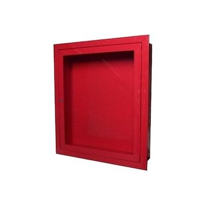 gabinete de lámina rojo contraincendio