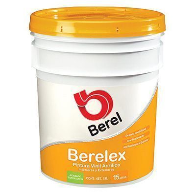 Cubeta 19 litros pintura vinílica