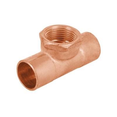 TEE DE COBRE R/CENTRO 32MM