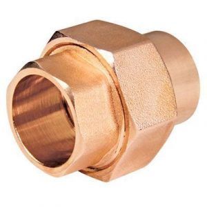 tuerca unión cobre