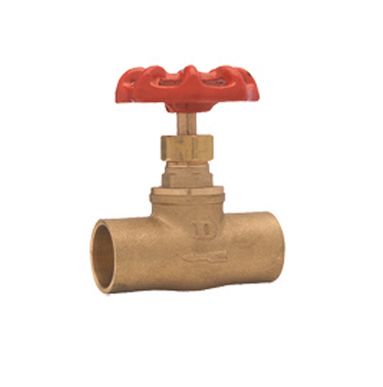 válvula de cobre soldable