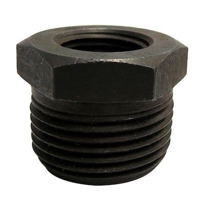 Conexión con reducción bushing negro