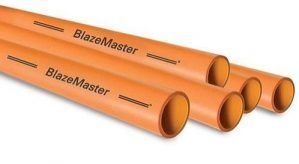 Tubería de cpvc blazemaster